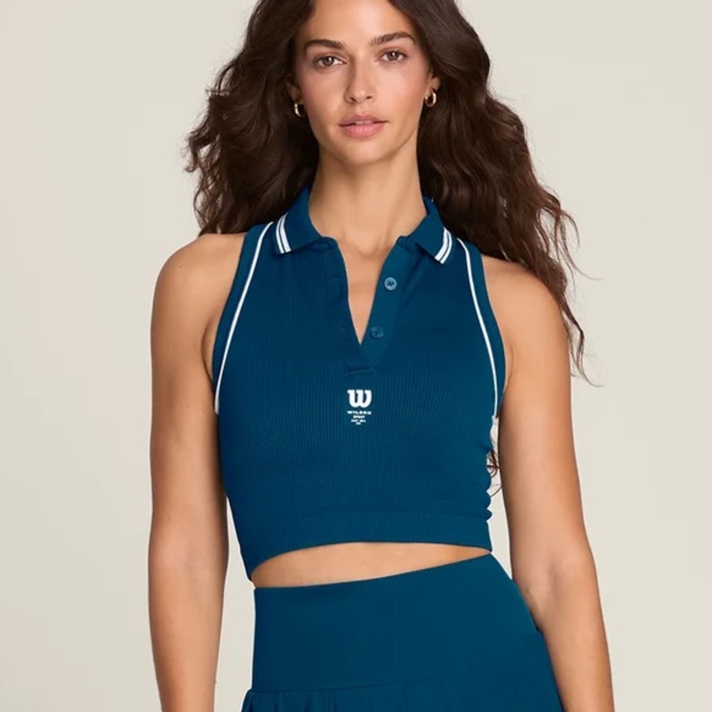 Wilson Topspin Seamless Polo Shirt